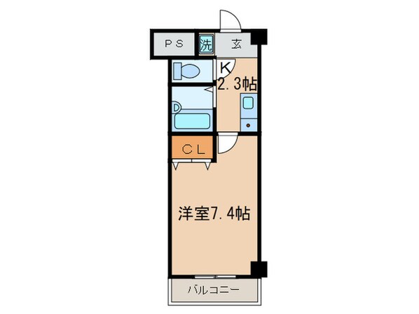 レイクヴュー堅田の物件間取画像